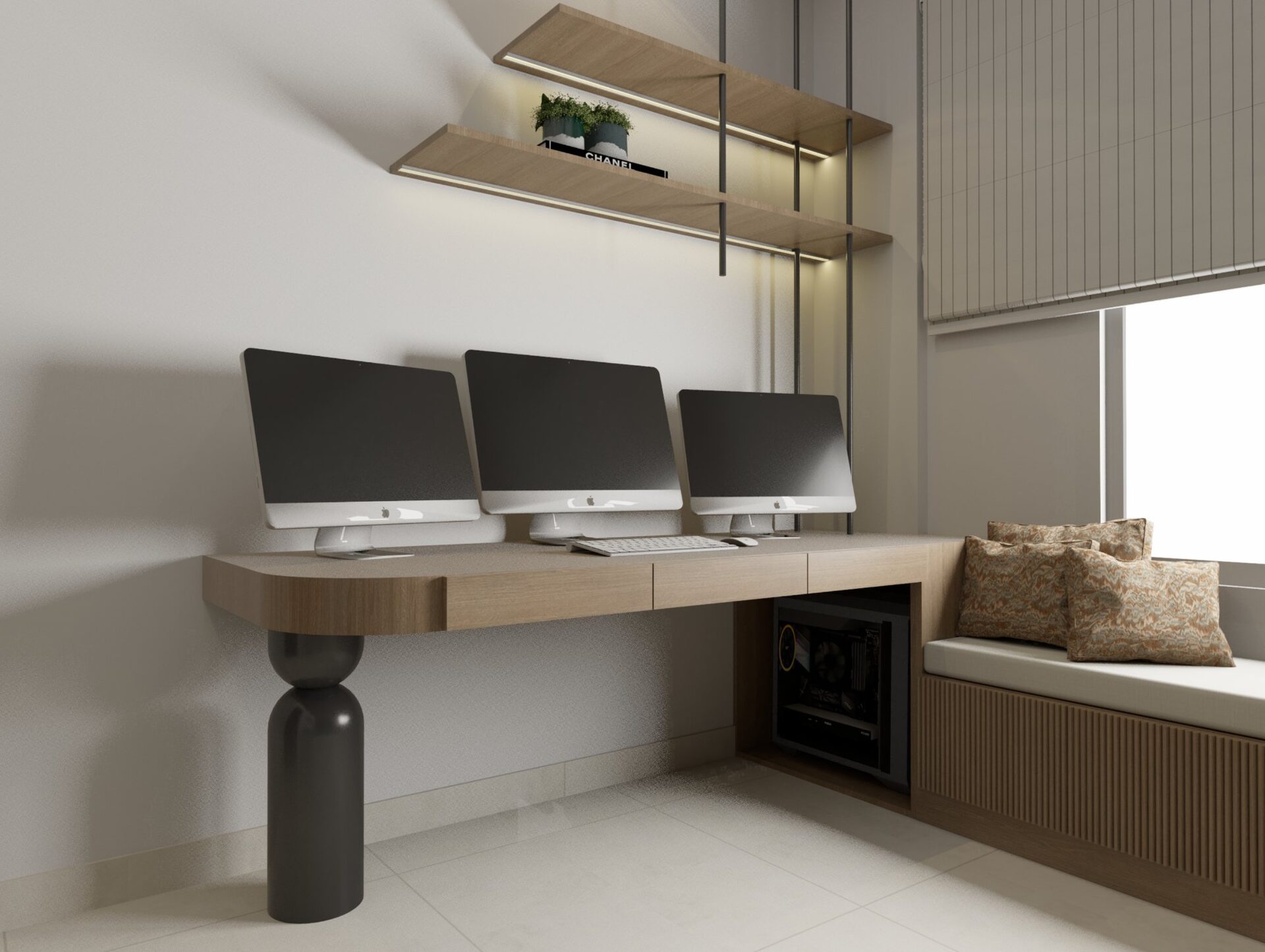 Kids + Office Room