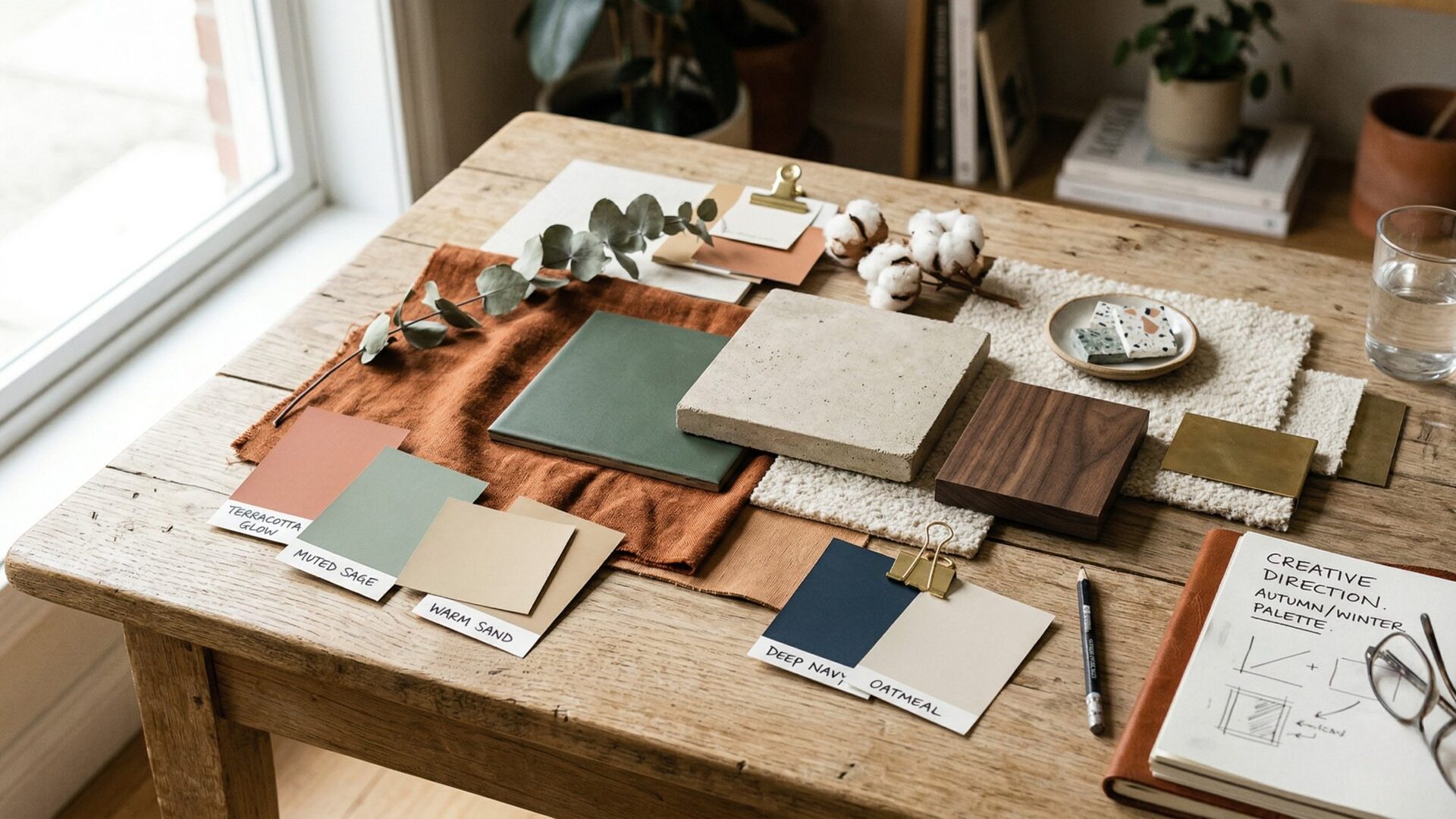 Trinetri — Material Palette