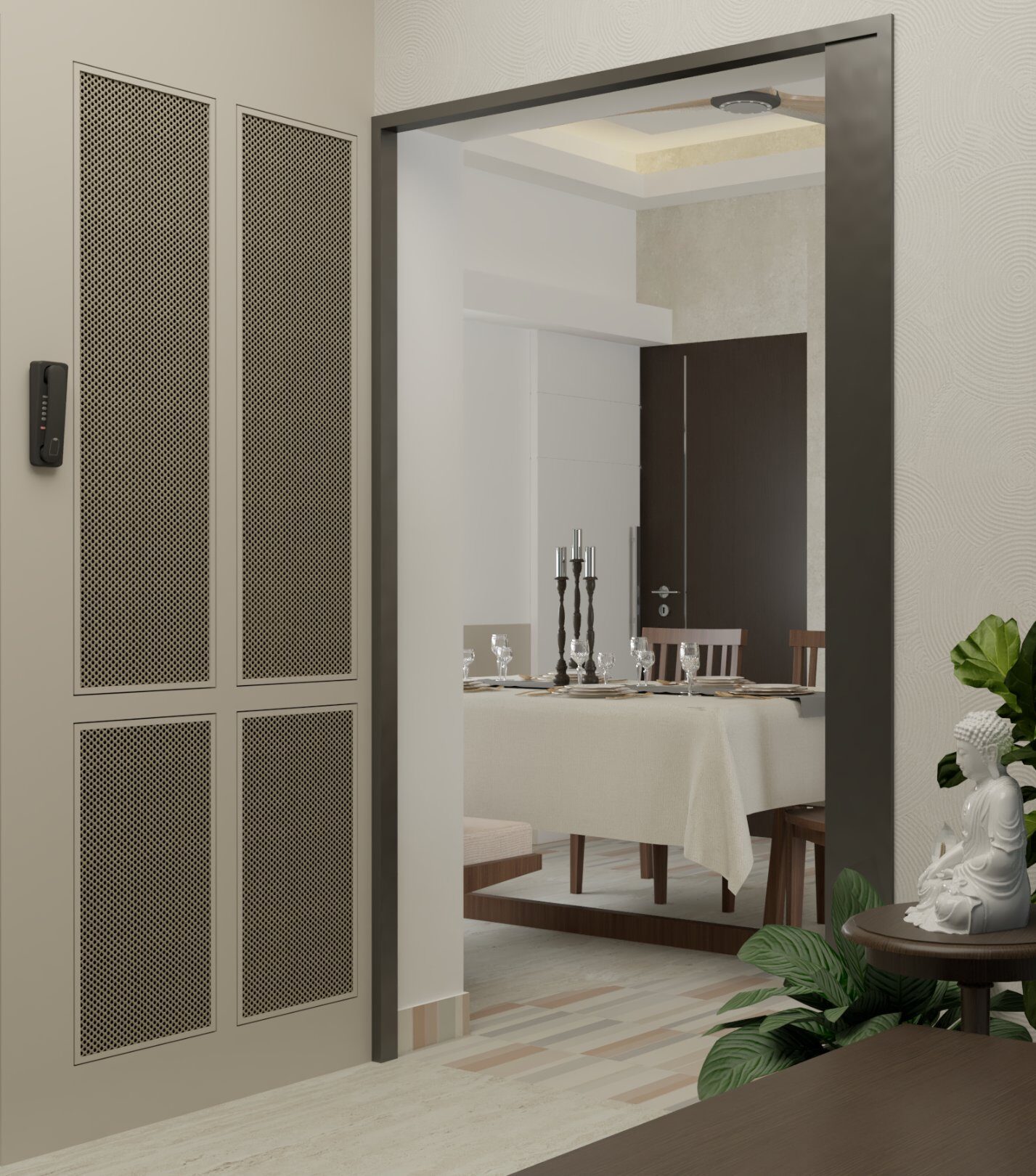 Foyer to Dining