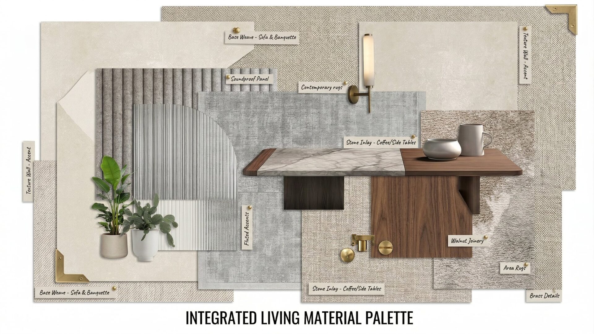 Integrated Living Material Palette