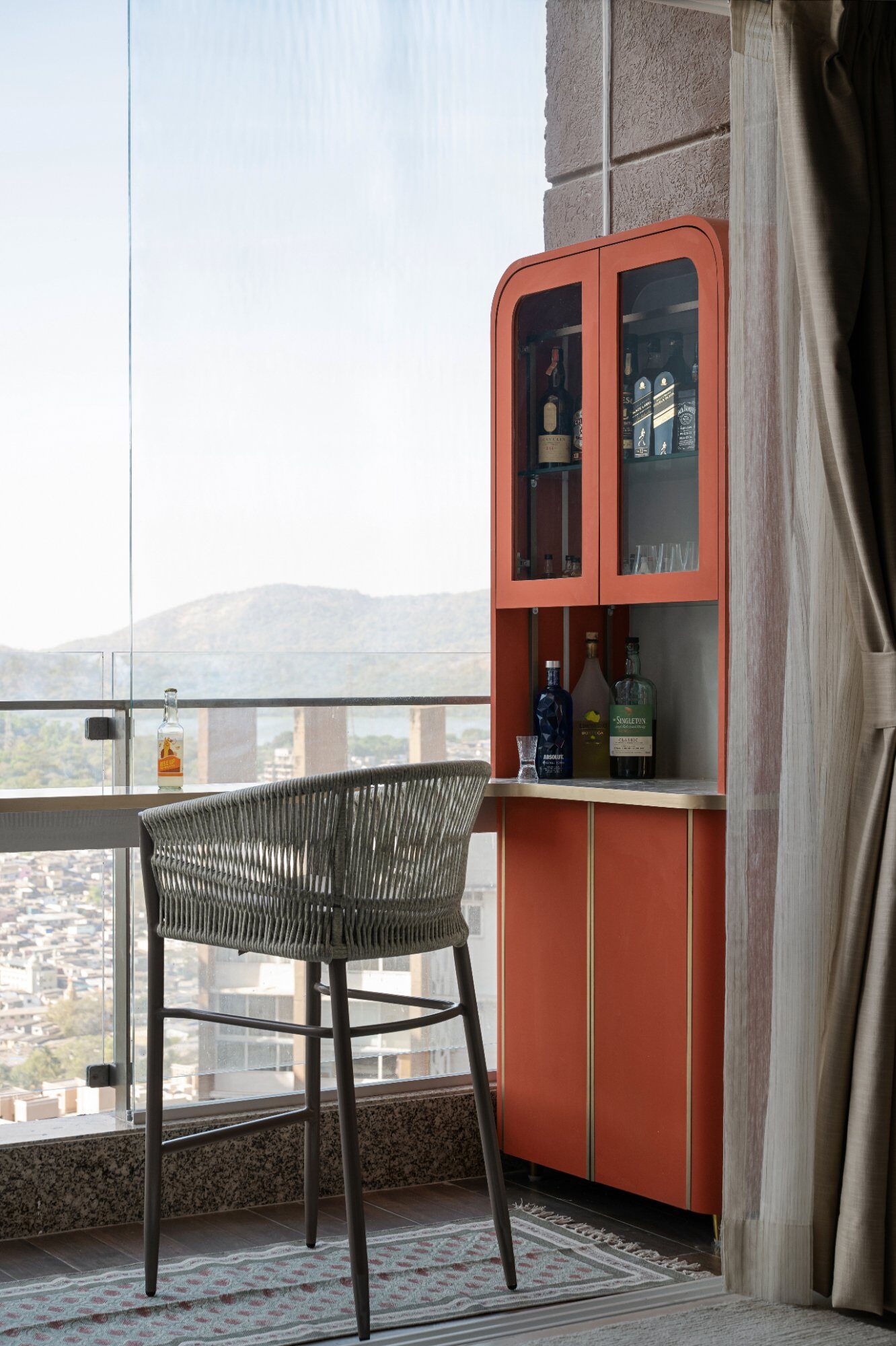 Balcony — Bar Cabinet