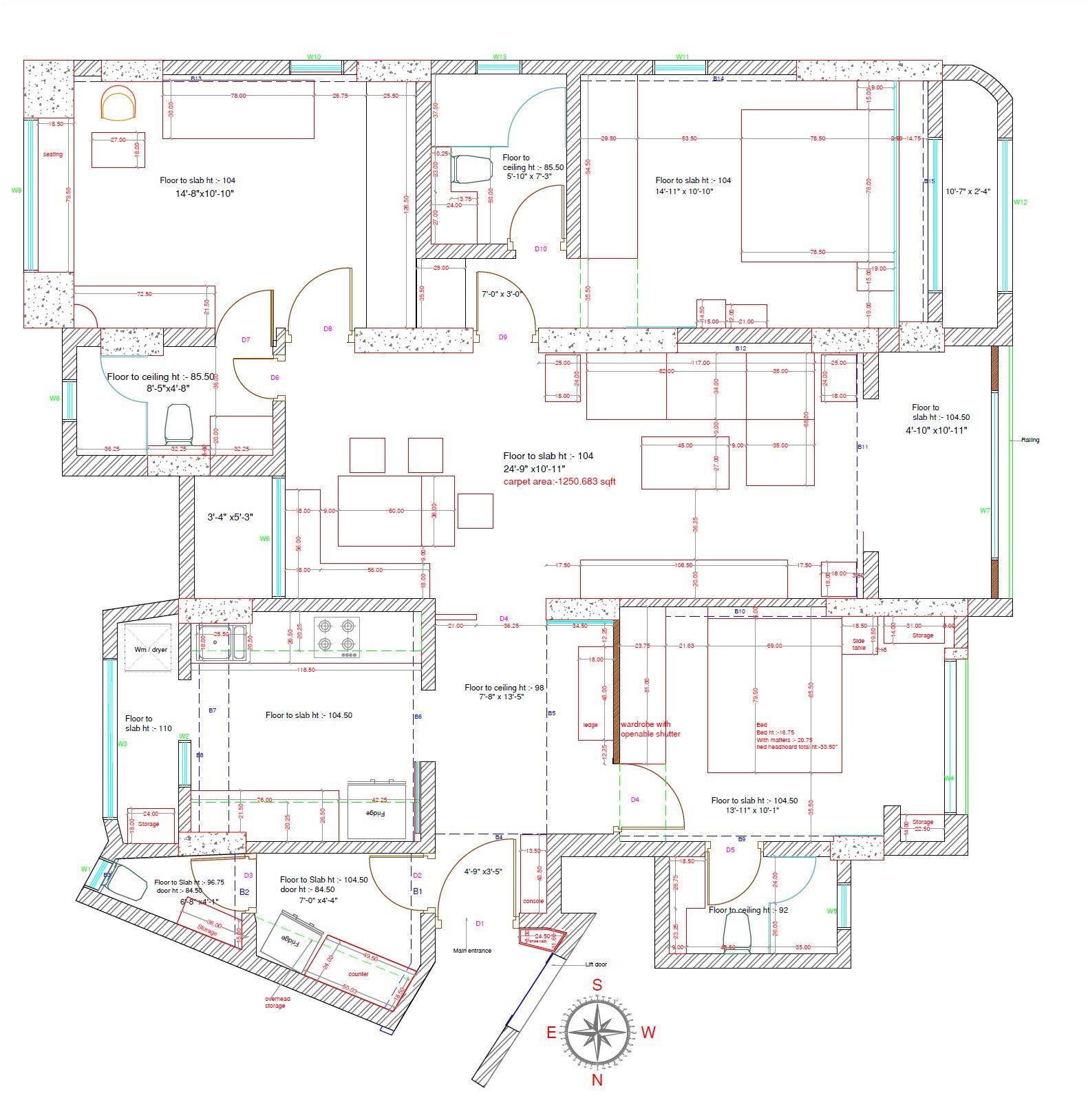 Patina — Floor Plan