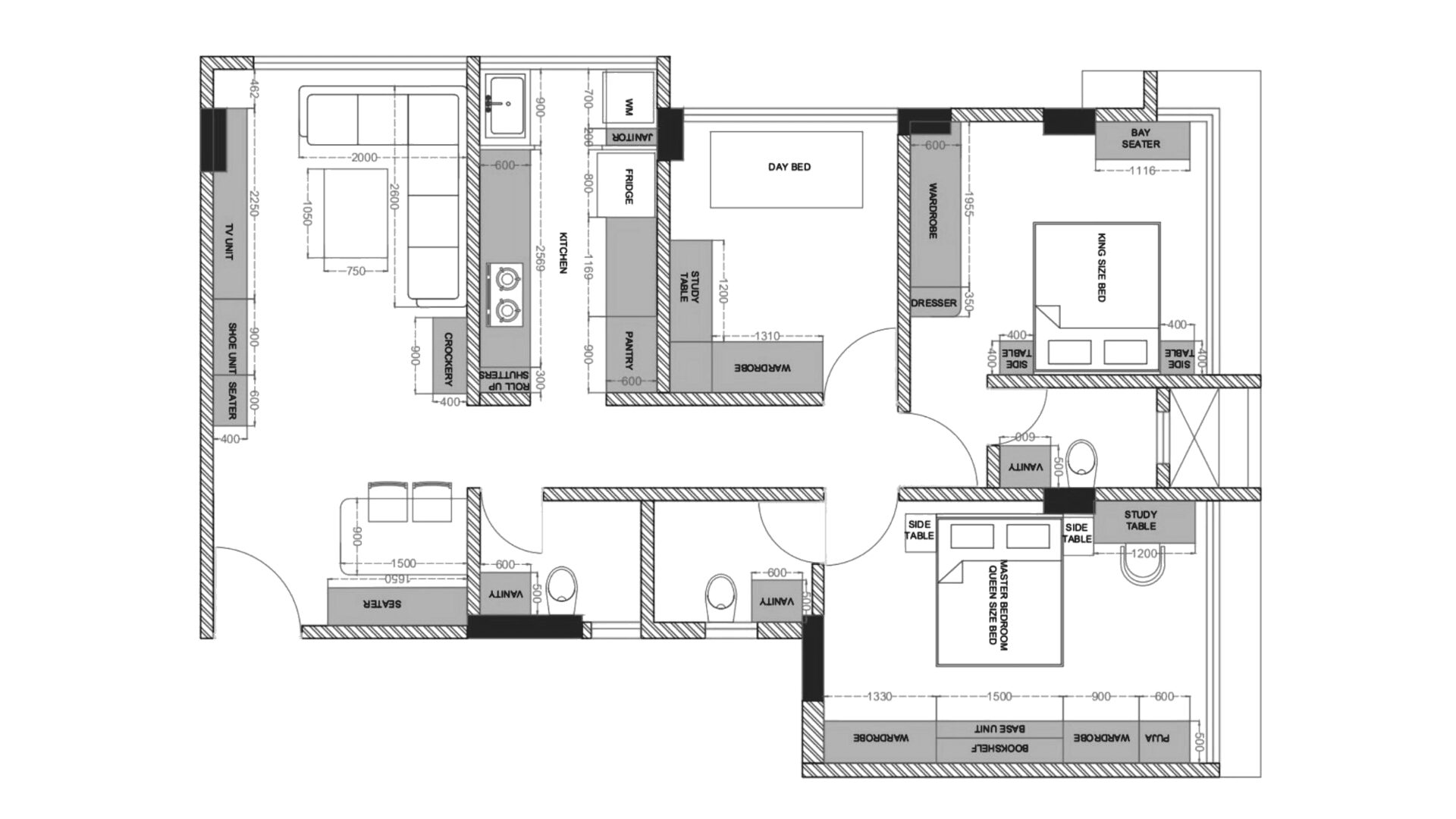 Trinetri — Floor Plan